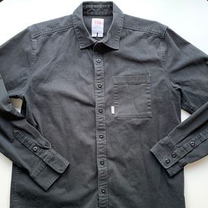 TOPO designs black button down shirt size Men’s L